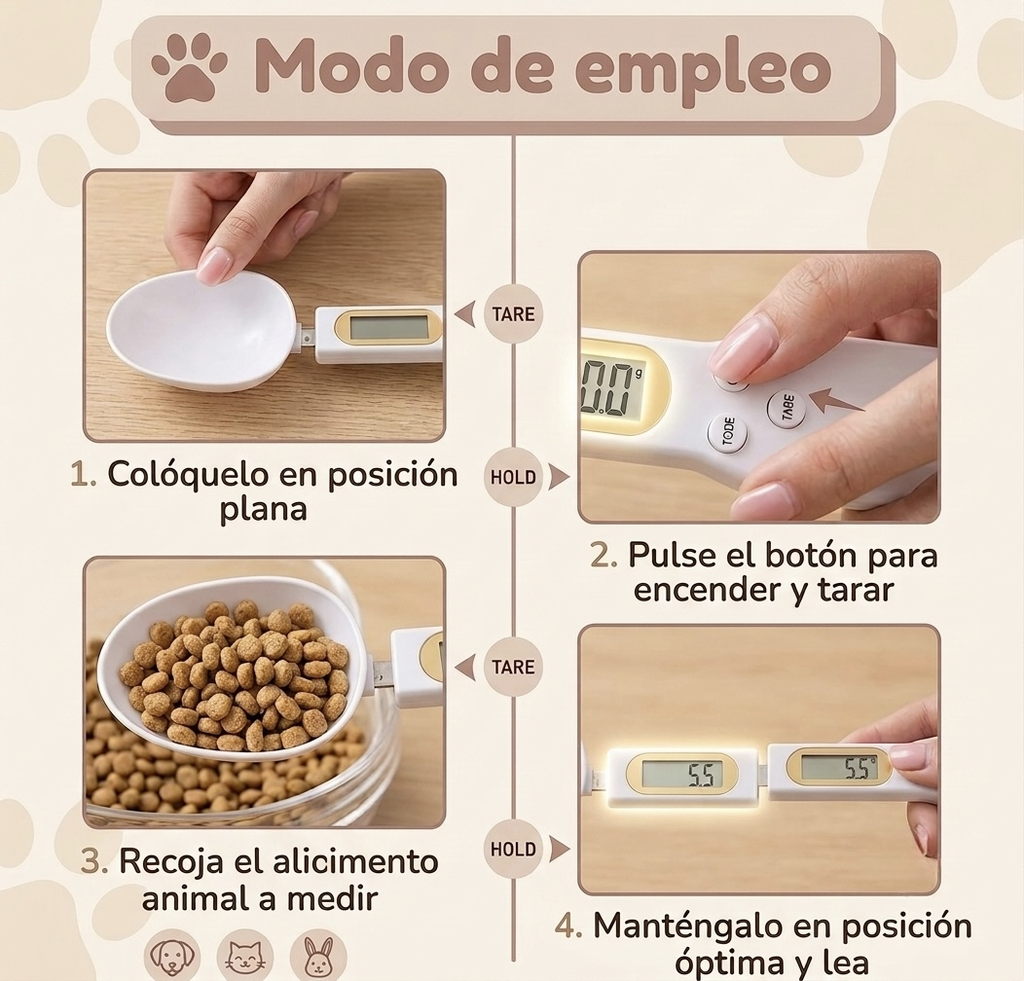 First Pets Cuchara Precisa