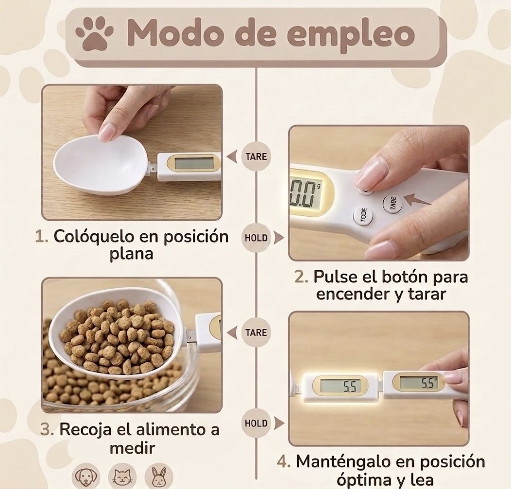 First Pets Cuchara Precisa